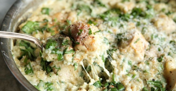 Creamy Chicken Spinach Quinoa