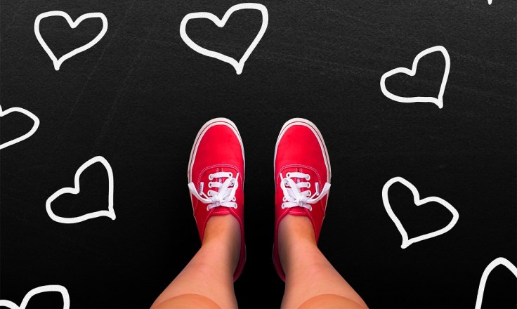 Love is red - Valentines day concept